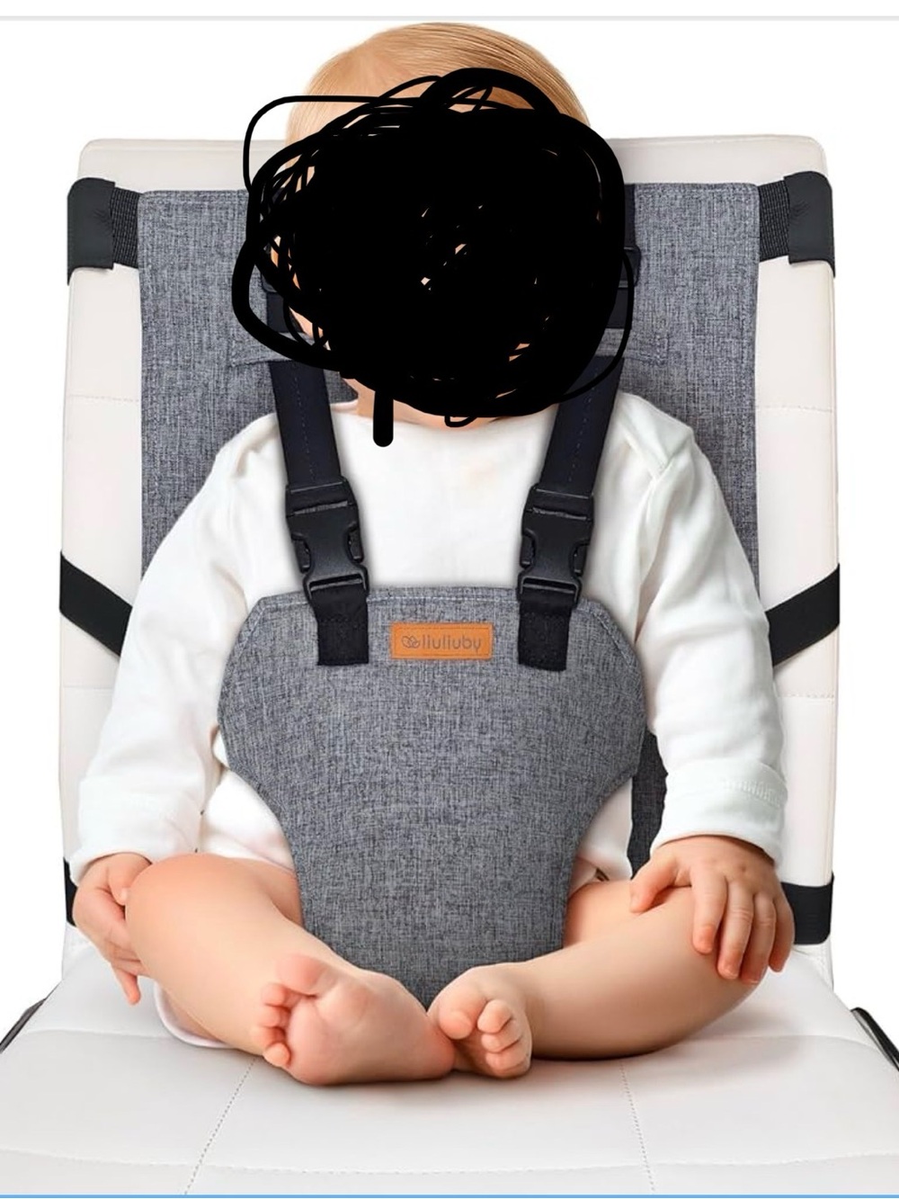 Gray Kids Travel High Chair